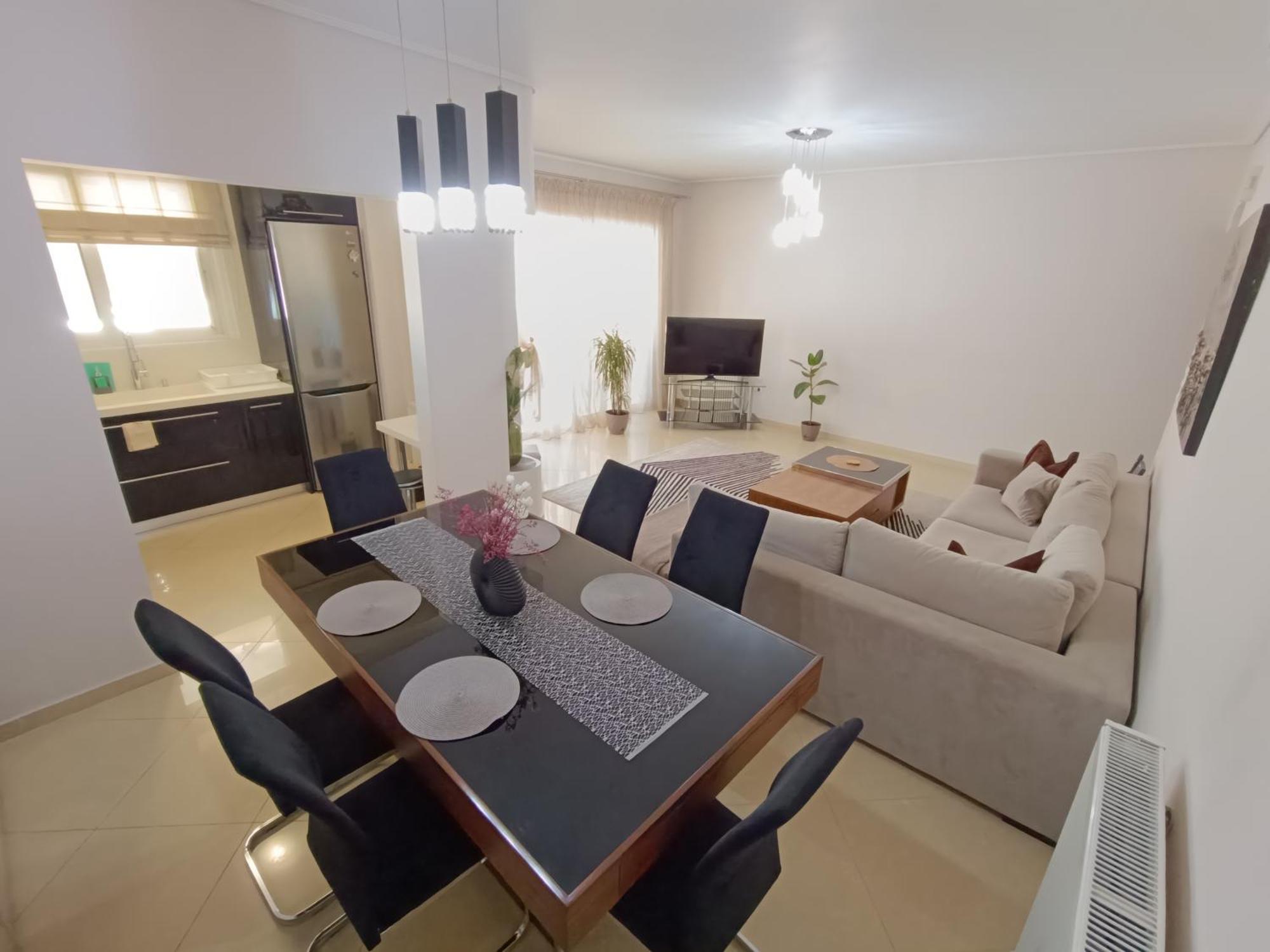 New Elegant Roof Apartment Acharnes Dış mekan fotoğraf