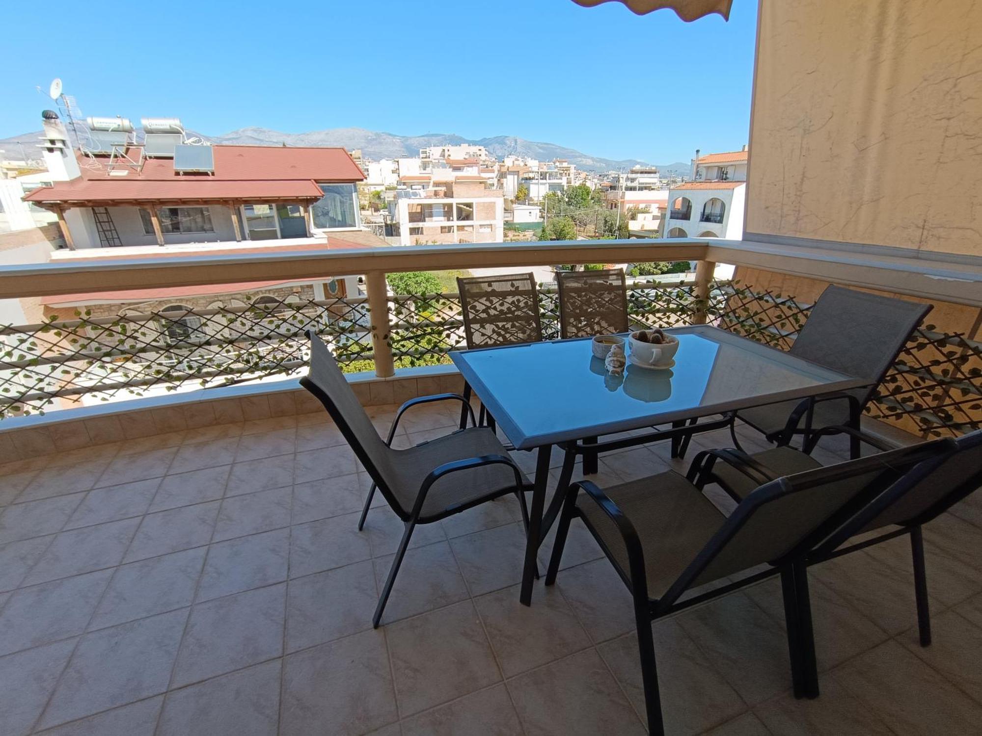 New Elegant Roof Apartment Acharnes Dış mekan fotoğraf