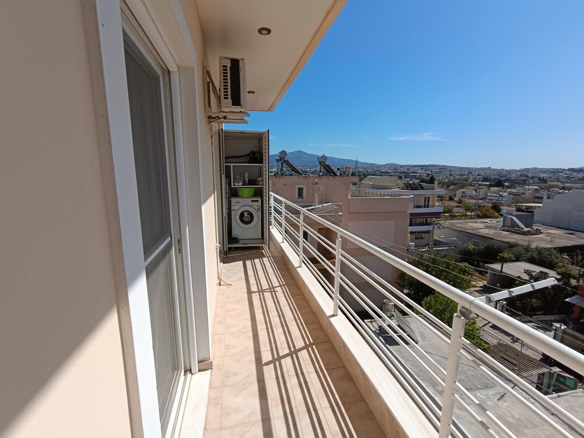 New Elegant Roof Apartment Acharnes Dış mekan fotoğraf